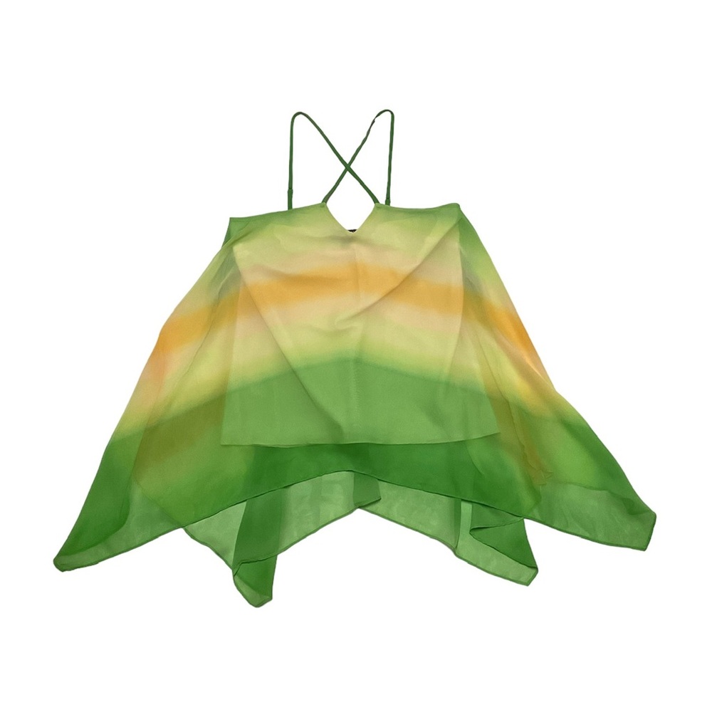 Allen B By Allen Schwartz Chiffon Camisole Tank Top Women’s XS Racerback Blouse